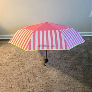 Victoria’s Secret Full-Size Umbrella – 2016 Limited Edition Pink Stripes